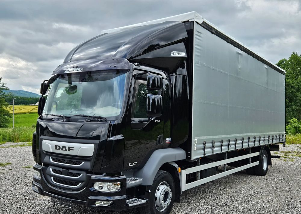 DAF LF 290 / WINDA / 16TON DMC / FIRANKA / AUTOMAT / JEDEN WŁAŚCICIE / EURO 6 / 2019 / SPROWADZONY / 20PALET / NISKI PRZEBIEG / DUŻA ŁADOWNOŚĆ / JAK NOWY - Ponyvás teherautó: 2 kép. DAF LF 290 / WINDA / 16TON DMC / FIRANKA / AUTOMAT / JEDEN WŁAŚCICIE / EURO 6 / 2019 / SPROWADZONY / 20PALET / NISKI PRZEBIEG / DUŻA ŁADOWNOŚĆ / JAK NOWY - Ponyvás teherautó: 2 kép.