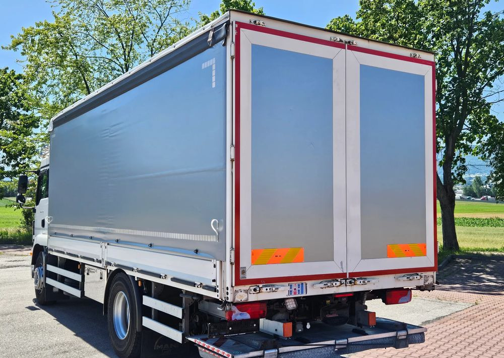MAN TGM 15.290/E6/FIRANKA/BURTO-FIRANKA/SZKOŁA JAZDY/MAŁY ROZSTAW OSI/16PALET/WINDA/NISKI PRZEBIEG/2019/SERWISOWANY/JAK NOWY - Ponyvás teherautó: 5 kép. MAN TGM 15.290/E6/FIRANKA/BURTO-FIRANKA/SZKOŁA JAZDY/MAŁY ROZSTAW OSI/16PALET/WINDA/NISKI PRZEBIEG/2019/SERWISOWANY/JAK NOWY - Ponyvás teherautó: 5 kép.