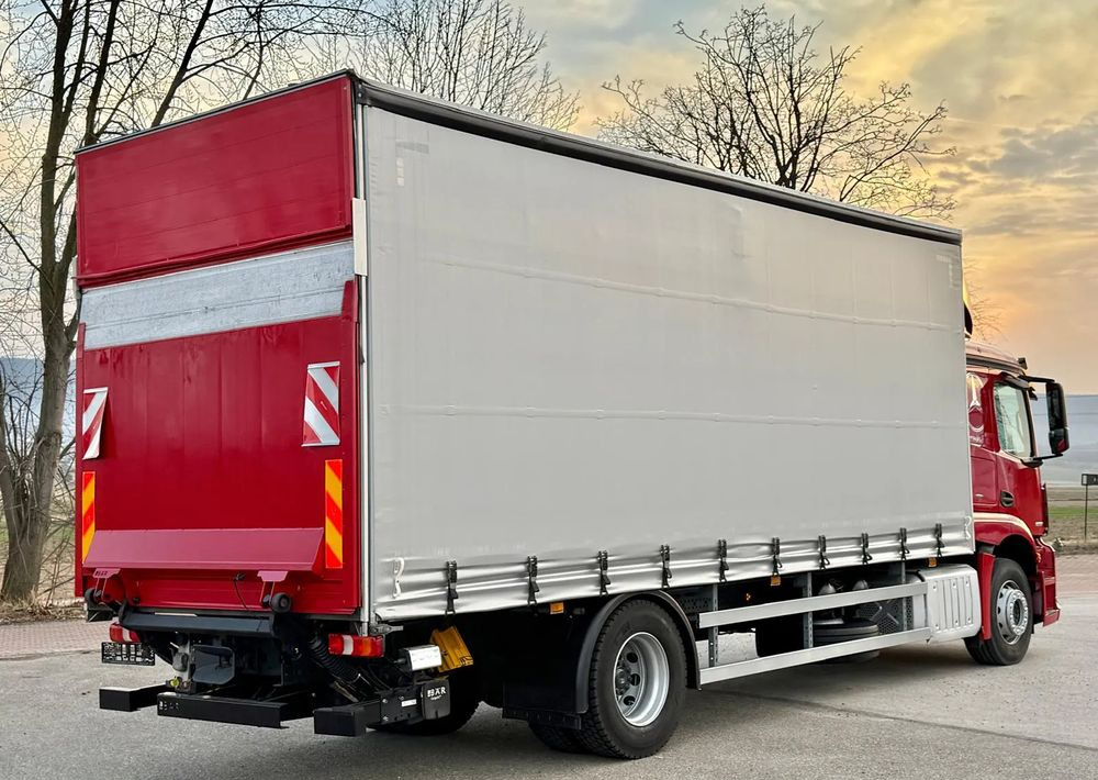 Mercedes-Benz ACTROS 1830/1827/1832/FIRANKA/WINDA/18 EUROPALET/AUTOMAT/Z NIEMIEC/2017/DUŻA ŁADOWNOŚĆ - Ponyvás teherautó: 3 kép. Mercedes-Benz ACTROS 1830/1827/1832/FIRANKA/WINDA/18 EUROPALET/AUTOMAT/Z NIEMIEC/2017/DUŻA ŁADOWNOŚĆ - Ponyvás teherautó: 3 kép.