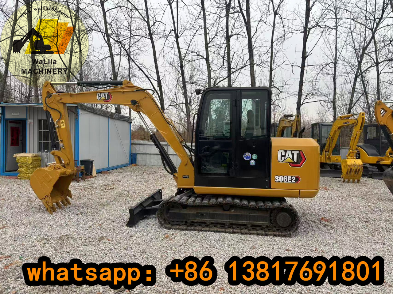 CATERPILLAR 306E2 - Minikotró: 4 kép. CATERPILLAR 306E2 - Minikotró: 4 kép.