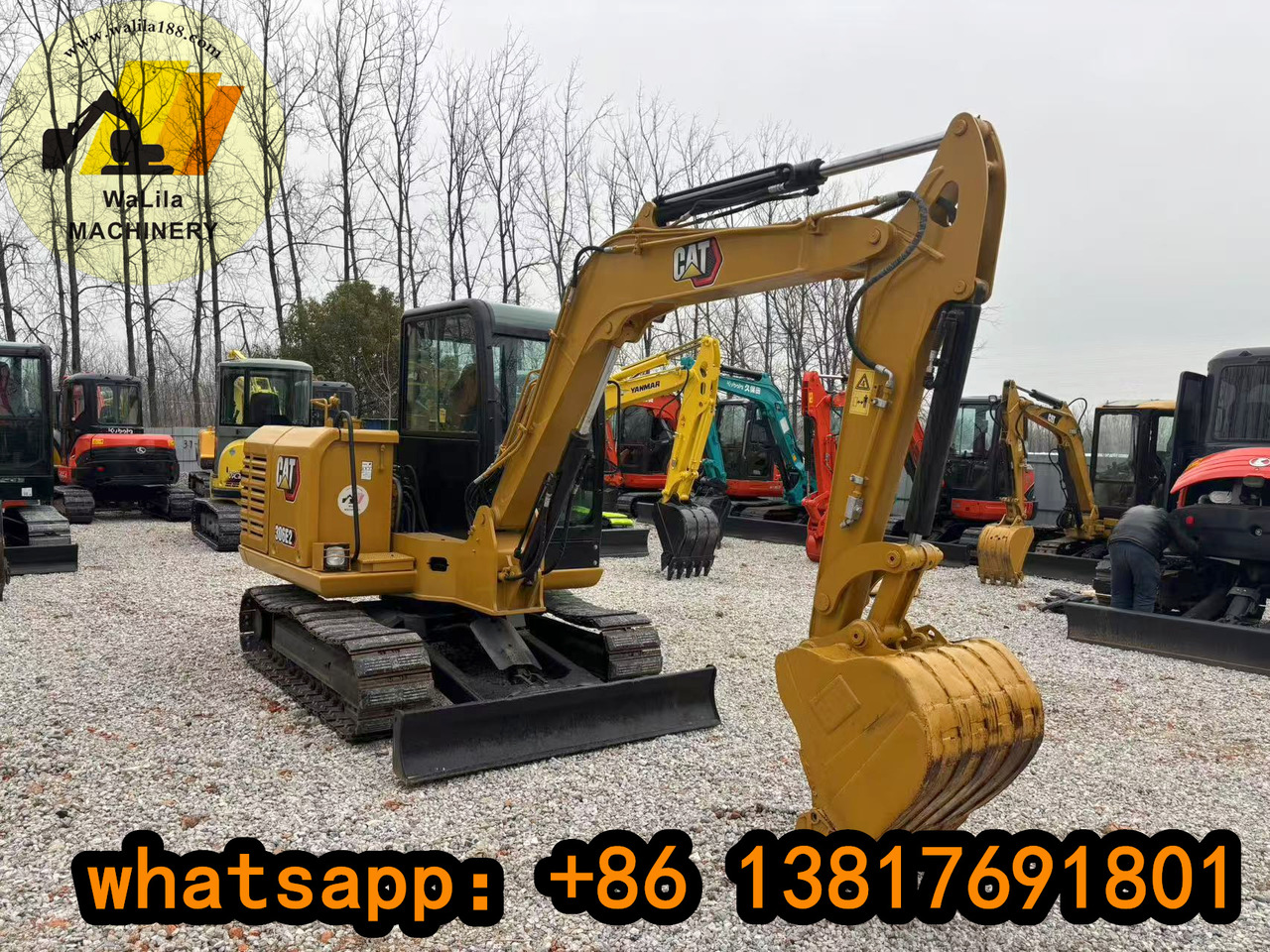 CATERPILLAR 306E2 - Minikotró: 5 kép. CATERPILLAR 306E2 - Minikotró: 5 kép.