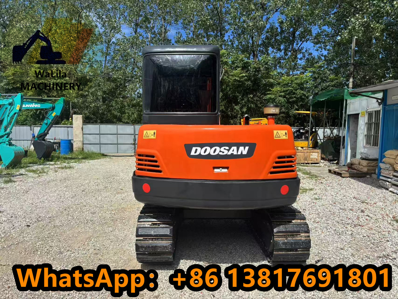 Doosan DH 55-7 DH55 (Good) - Minikotró: 3 kép. Doosan DH 55-7 DH55 (Good) - Minikotró: 3 kép.