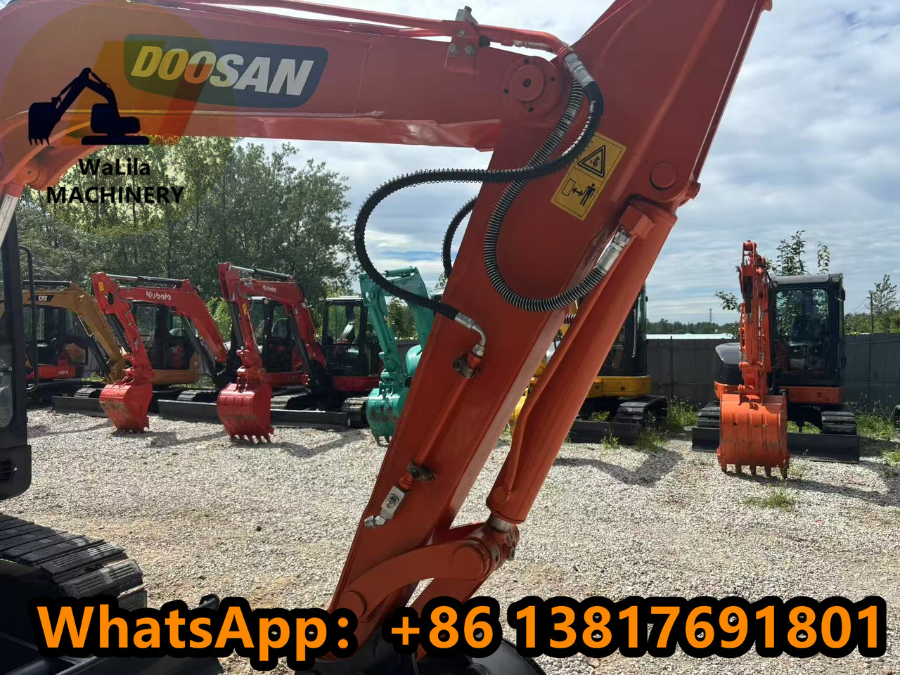 Doosan DH 55-7 DH55 (Good) - Minikotró: 5 kép. Doosan DH 55-7 DH55 (Good) - Minikotró: 5 kép.