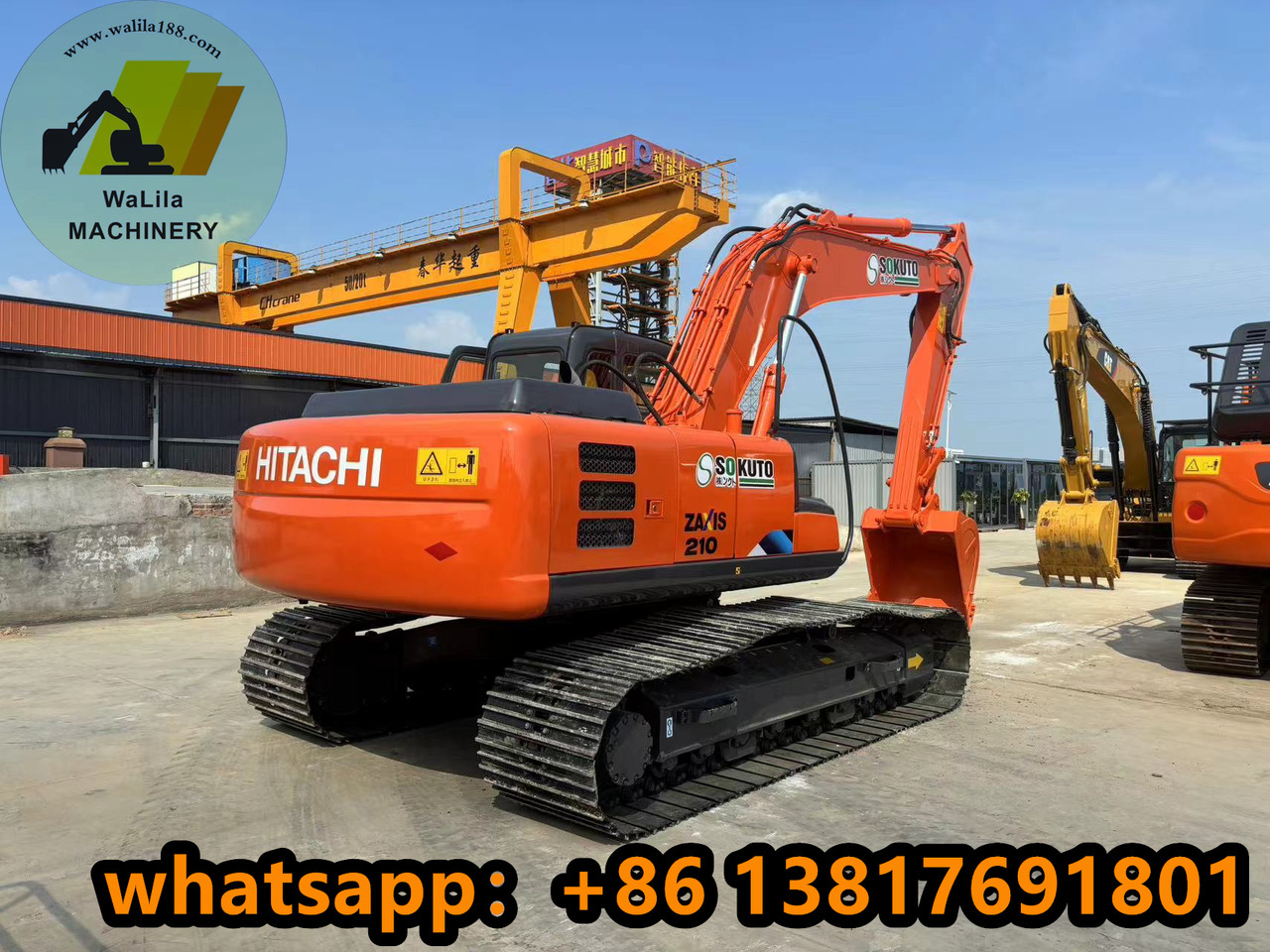 HITACHI Hitachi 210-3G Direct Injection Excavator - Lánctalpas kotró: 2 kép. HITACHI Hitachi 210-3G Direct Injection Excavator - Lánctalpas kotró: 2 kép.