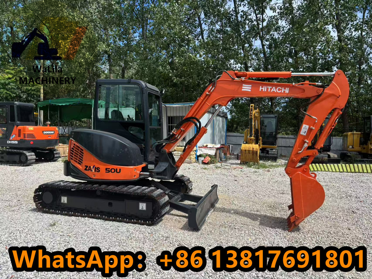 HITACHI ZX50 - Minikotró: 4 kép. HITACHI ZX50 - Minikotró: 4 kép.