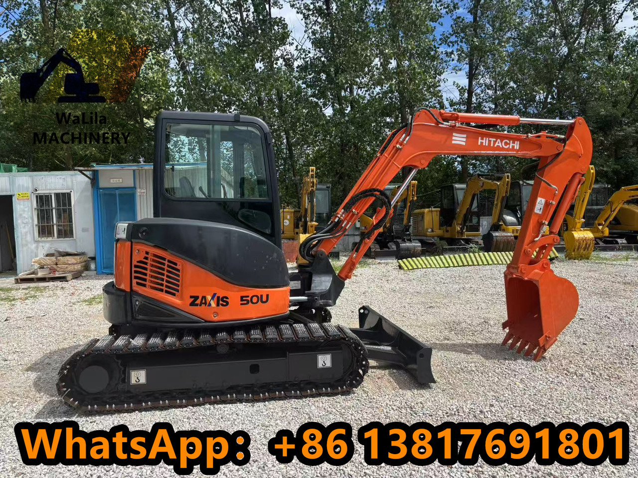 HITACHI ZX50 - Minikotró: 1 kép. HITACHI ZX50 - Minikotró: 1 kép.