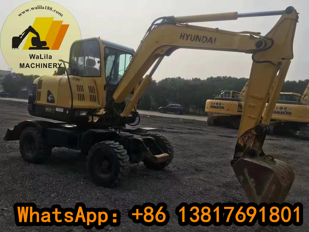 HYUNDAI R60W - Minikotró: 5 kép. HYUNDAI R60W - Minikotró: 5 kép.
