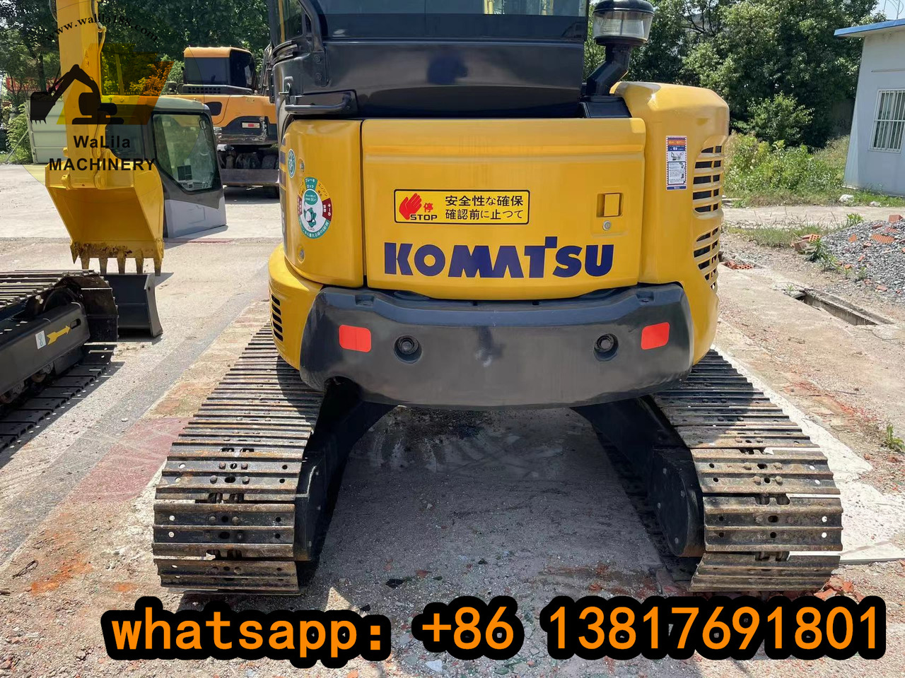 KOMATSU PC 55 MR-3 - Minikotró: 5 kép. KOMATSU PC 55 MR-3 - Minikotró: 5 kép.