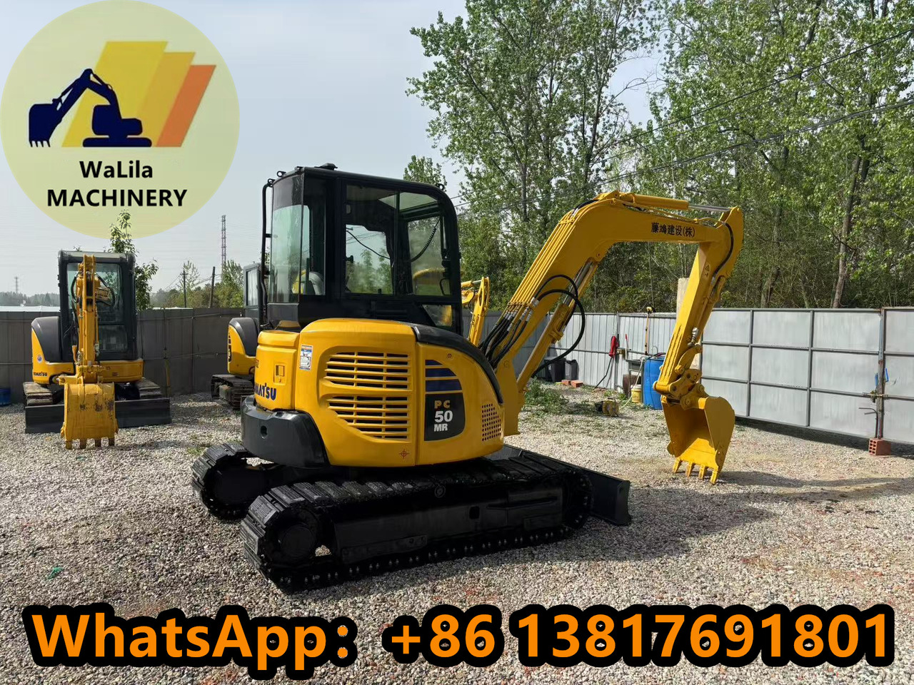 KOMATSU PC50-3 - Minikotró: 4 kép. KOMATSU PC50-3 - Minikotró: 4 kép.