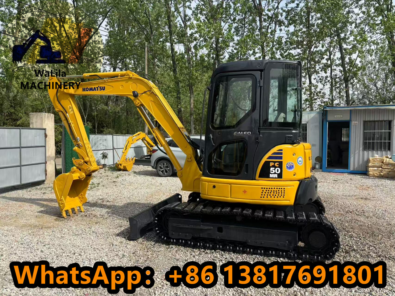 KOMATSU PC50-3 - Minikotró: 1 kép. KOMATSU PC50-3 - Minikotró: 1 kép.