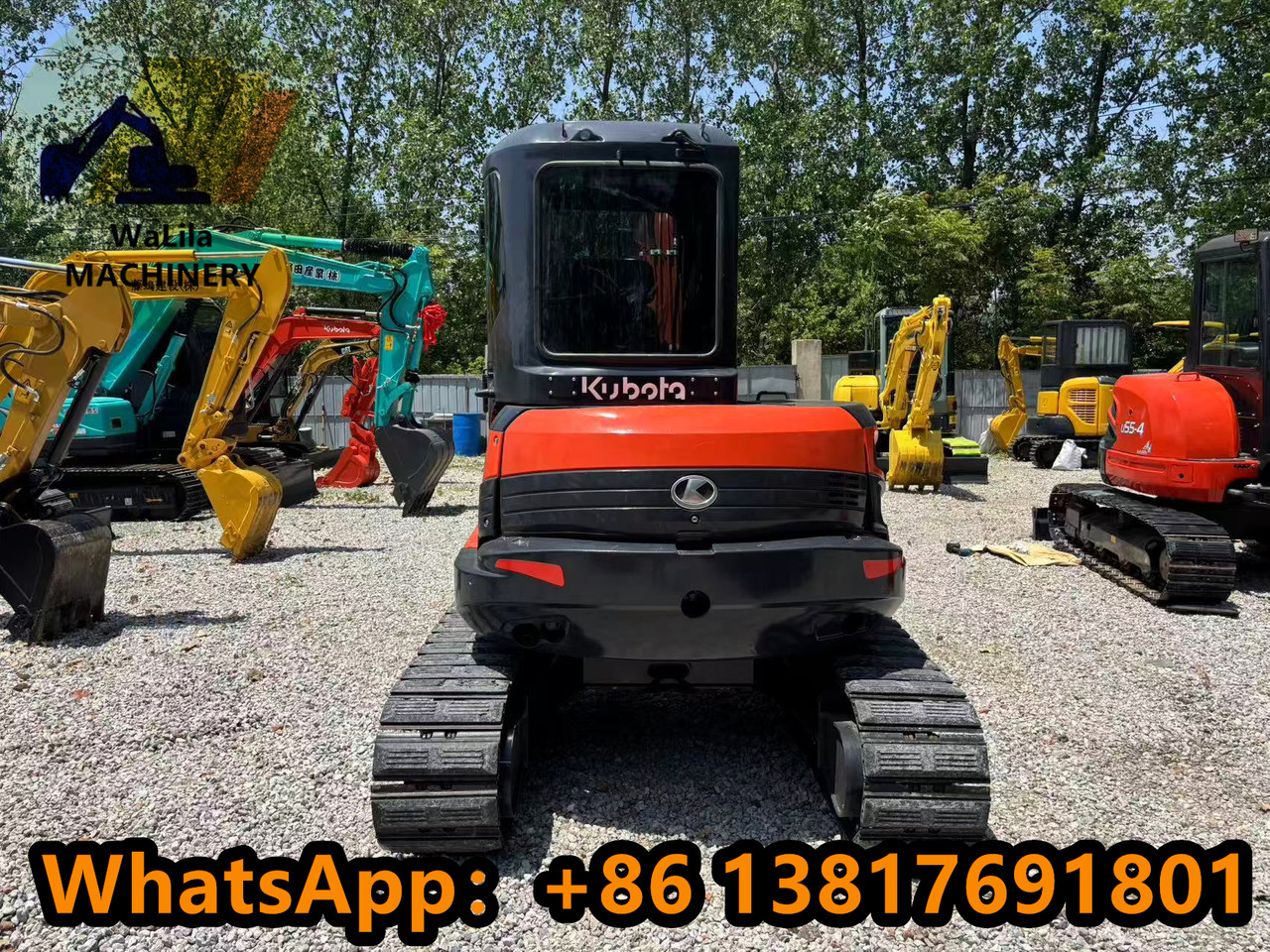 KUBOTA KX057-4 - Minikotró: 4 kép. KUBOTA KX057-4 - Minikotró: 4 kép.