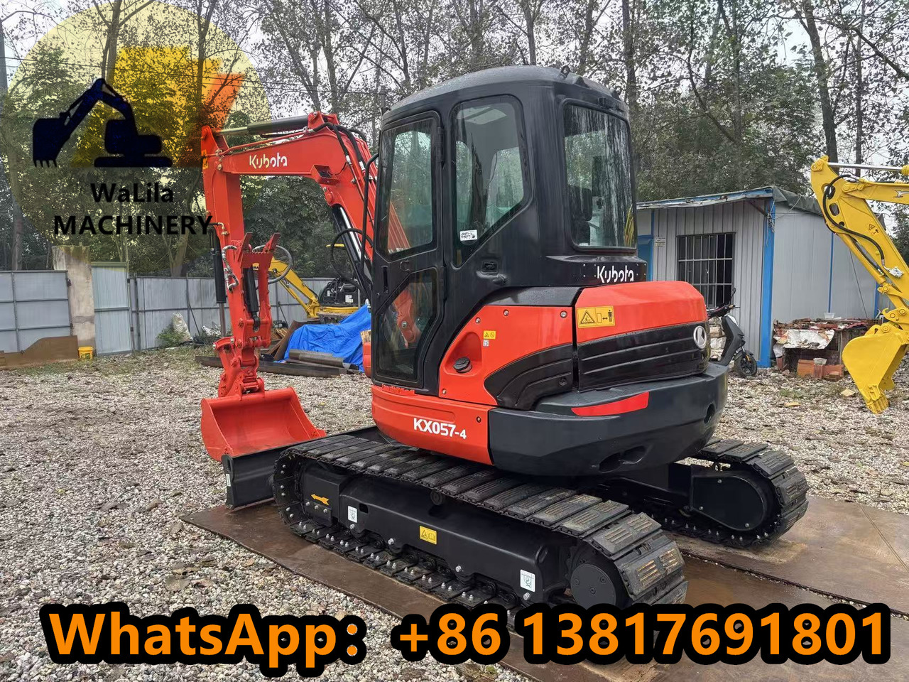 KUBOTA KX057-4 - Minikotró: 4 kép. KUBOTA KX057-4 - Minikotró: 4 kép.