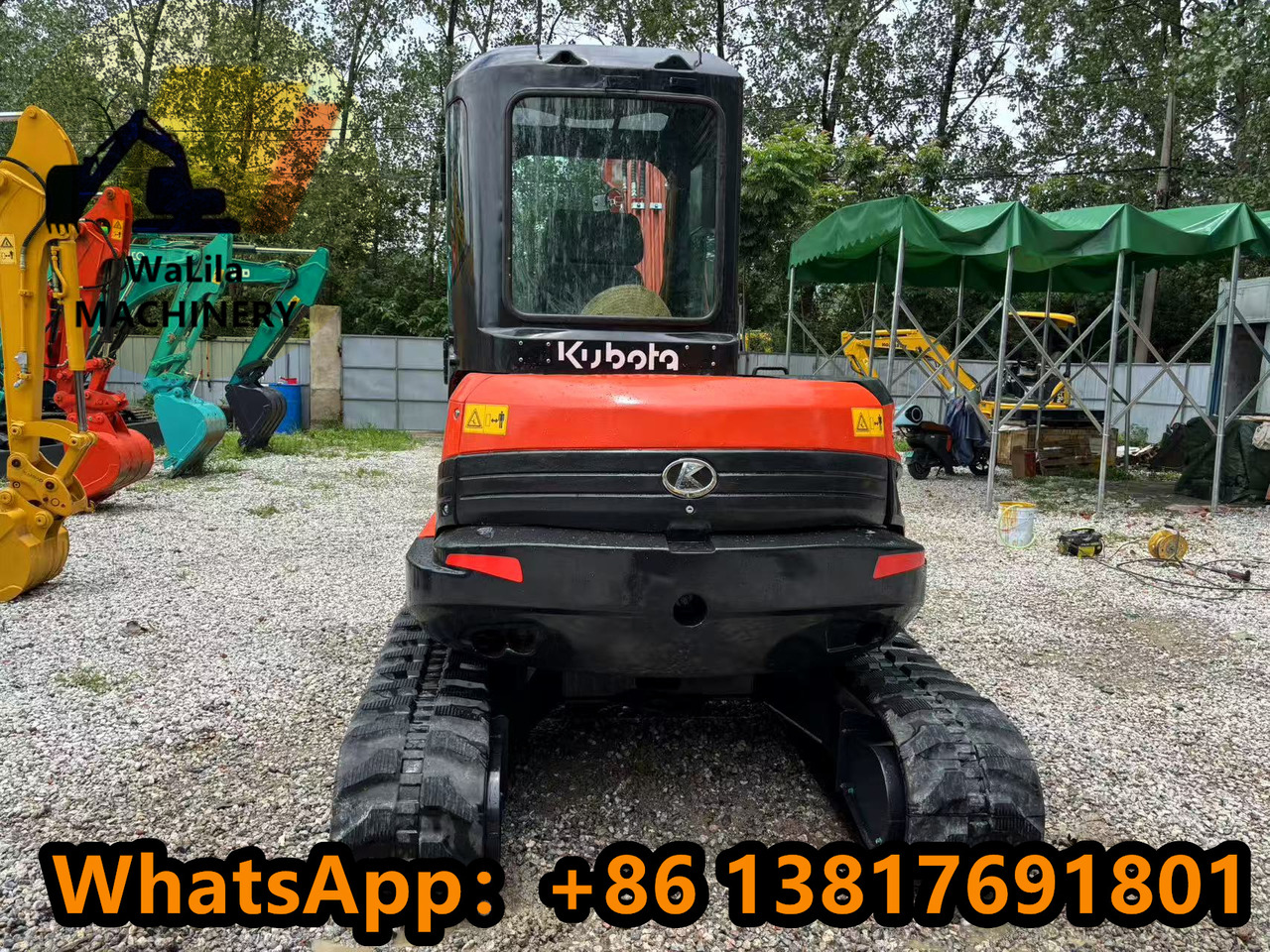KUBOTA KX057 - Minikotró: 5 kép. KUBOTA KX057 - Minikotró: 5 kép.
