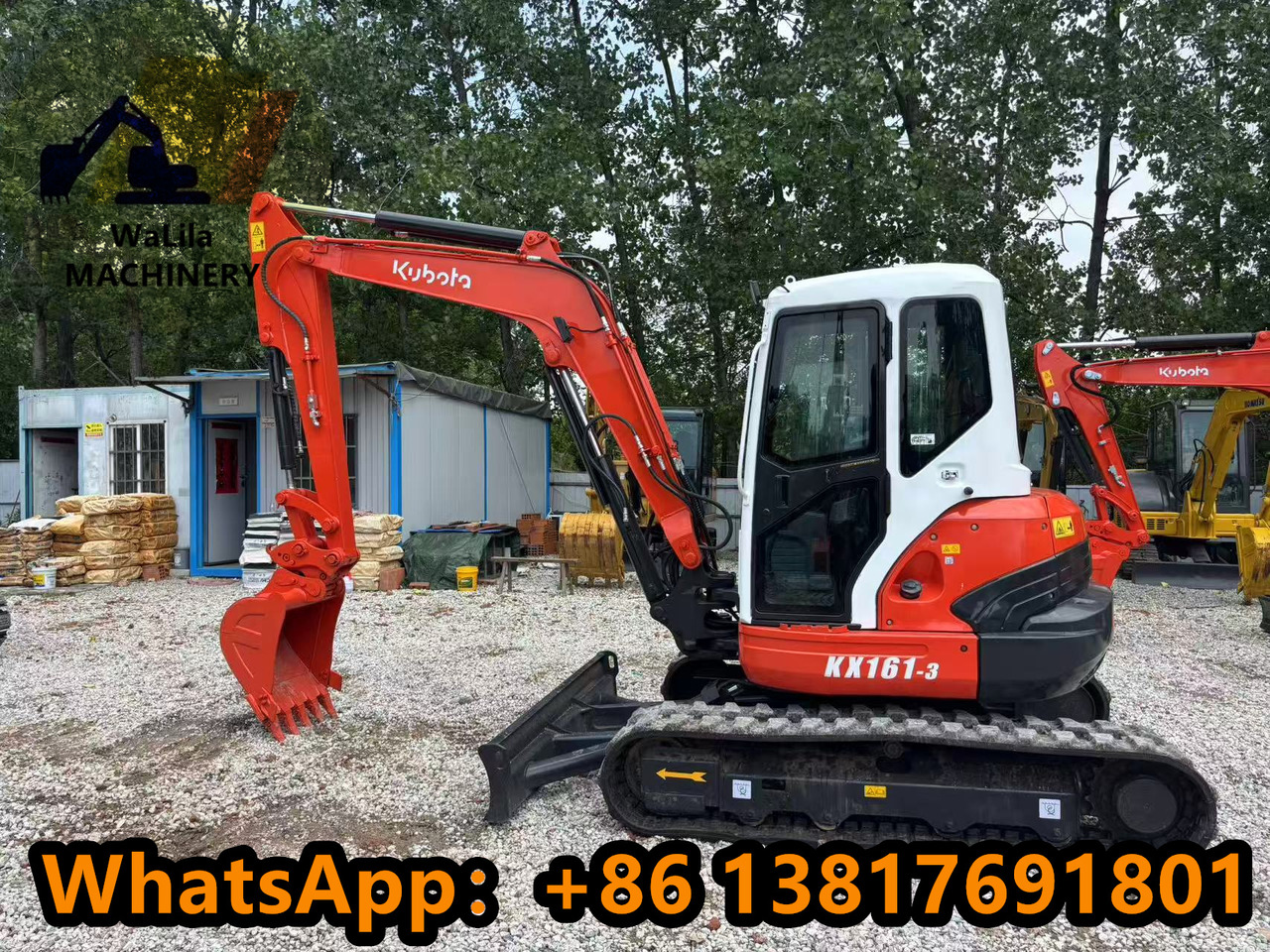 KUBOTA KX161 - Minikotró: 1 kép. KUBOTA KX161 - Minikotró: 1 kép.