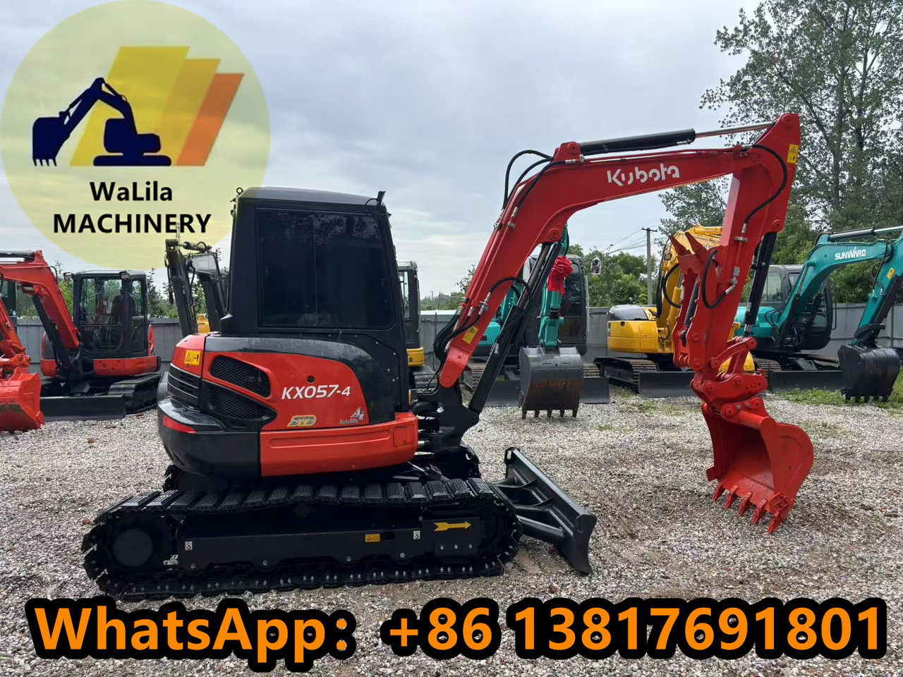 KUBOTA Kubota KX057 Thumb Clip Version - Minikotró: 1 kép. KUBOTA Kubota KX057 Thumb Clip Version - Minikotró: 1 kép.