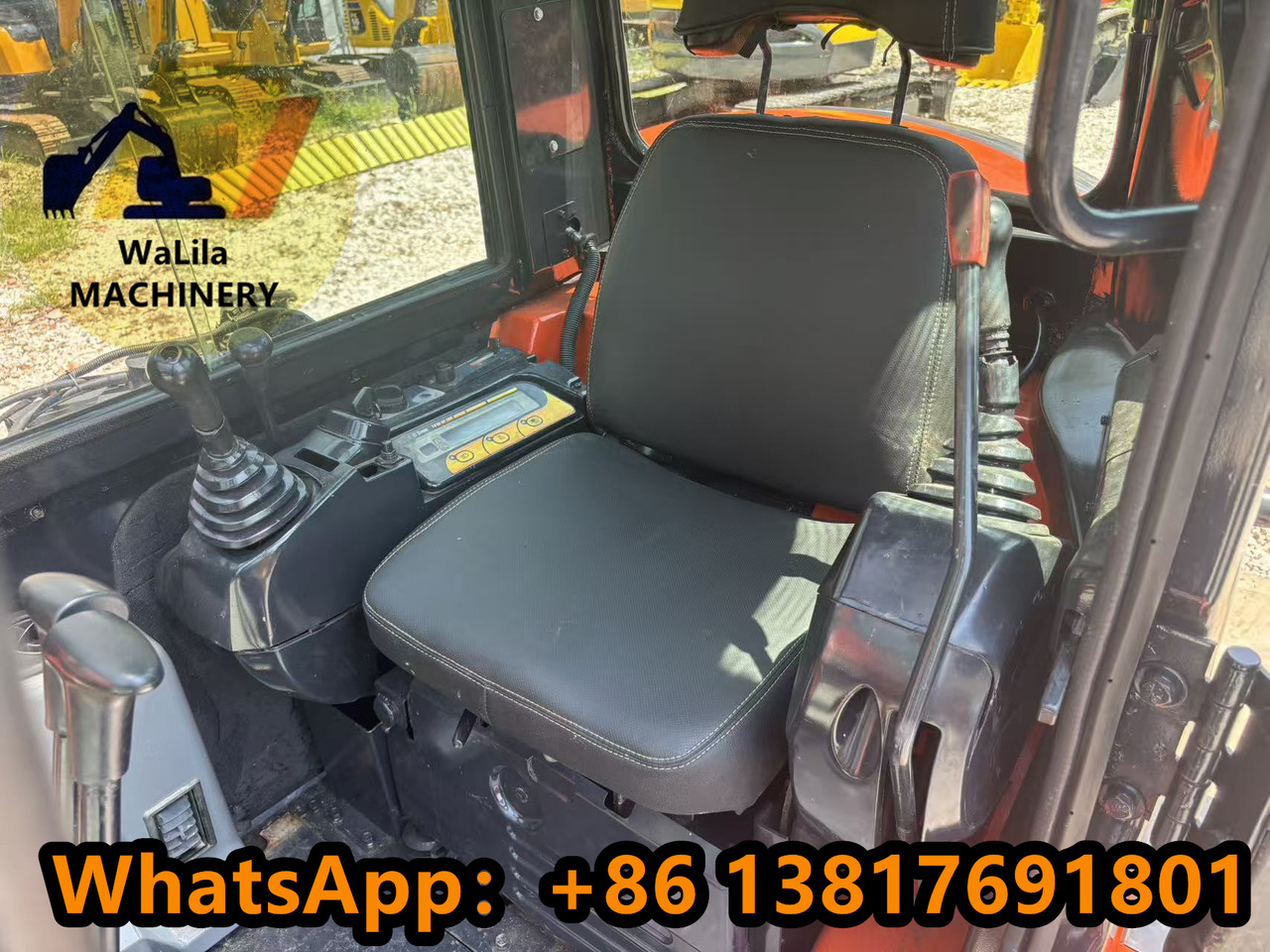 KUBOTA Kubota KX163 KX057 rubber crawler excavator - Minikotró: 5 kép. KUBOTA Kubota KX163 KX057 rubber crawler excavator - Minikotró: 5 kép.