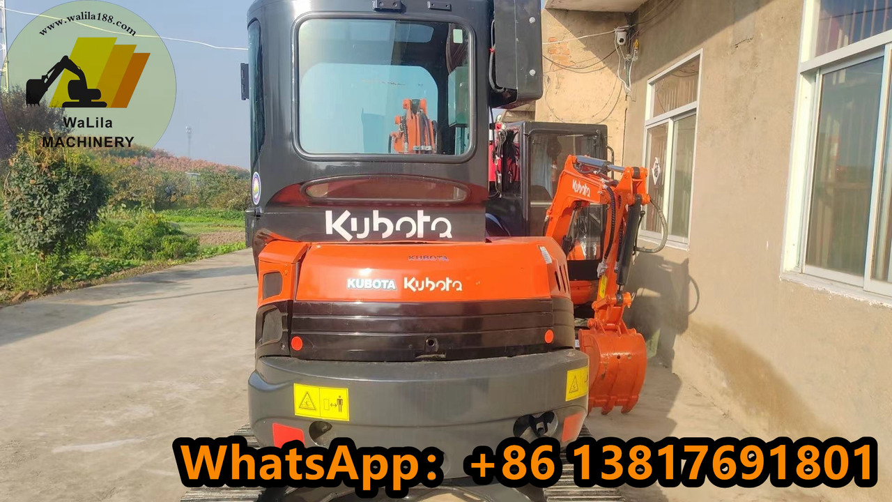 KUBOTA U35 - Minikotró: 4 kép. KUBOTA U35 - Minikotró: 4 kép.