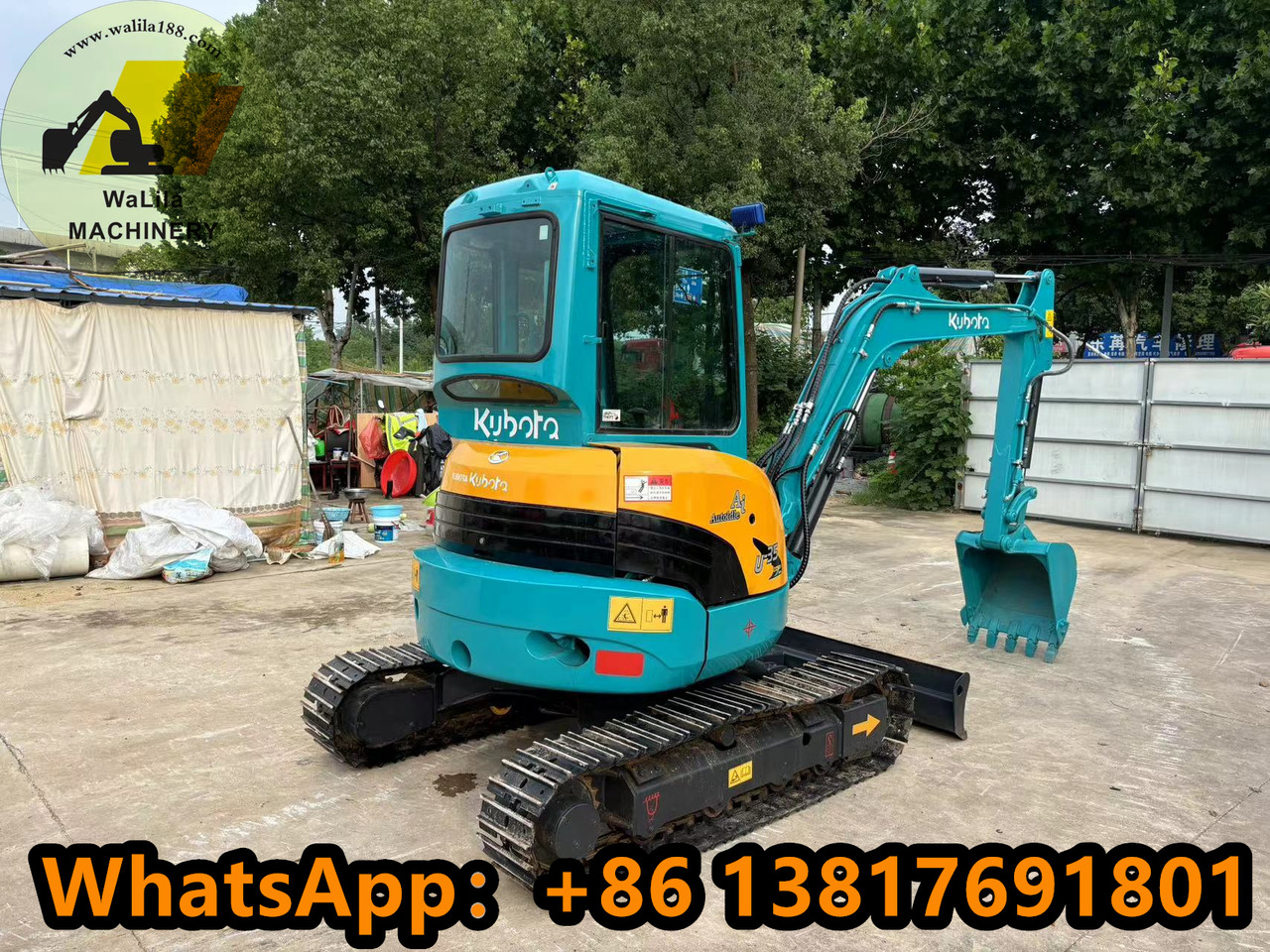 KUBOTA U35 - Minikotró: 5 kép. KUBOTA U35 - Minikotró: 5 kép.