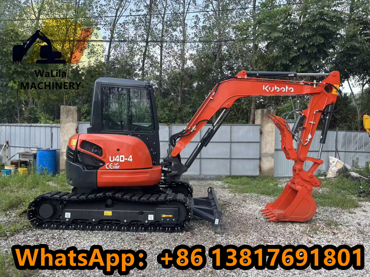 KUBOTA U40 - Minikotró: 1 kép. KUBOTA U40 - Minikotró: 1 kép.
