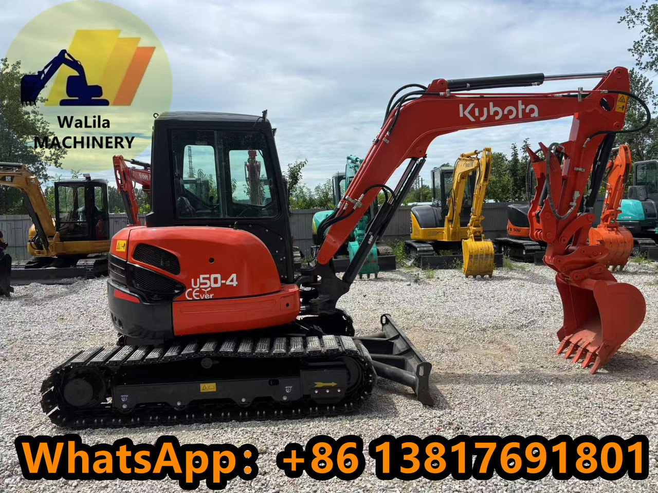 KUBOTA U50 - Minikotró: 1 kép. KUBOTA U50 - Minikotró: 1 kép.