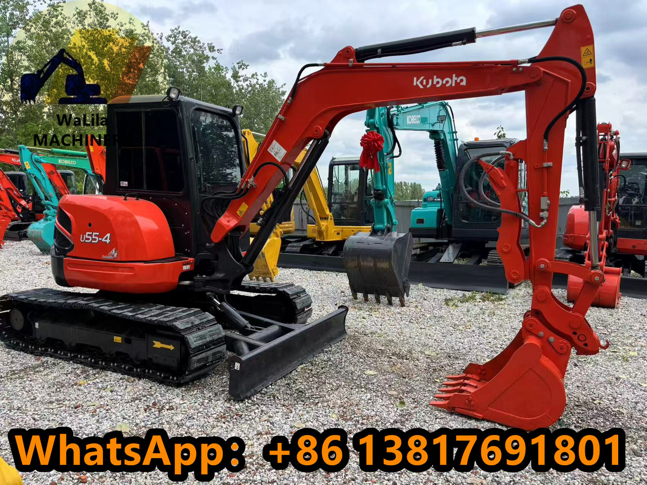 KUBOTA U55-4 - Minikotró: 1 kép. KUBOTA U55-4 - Minikotró: 1 kép.