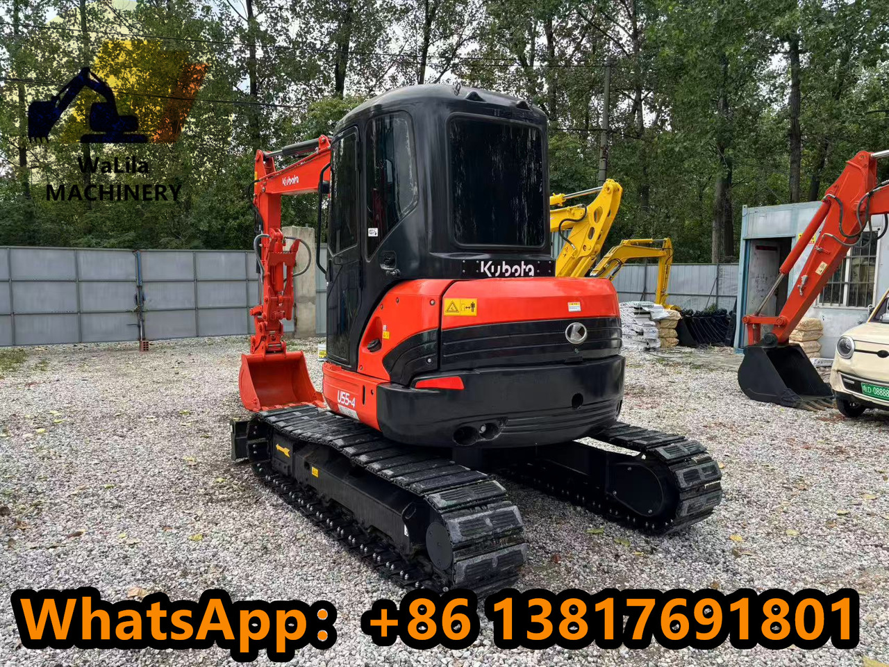 KUBOTA U55-4 - Minikotró: 5 kép. KUBOTA U55-4 - Minikotró: 5 kép.