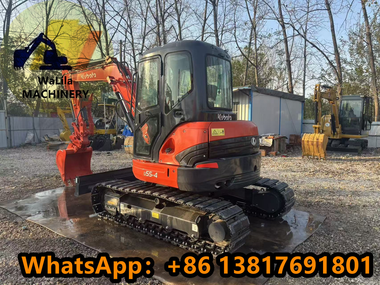 KUBOTA U55-4R - Minikotró: 5 kép. KUBOTA U55-4R - Minikotró: 5 kép.