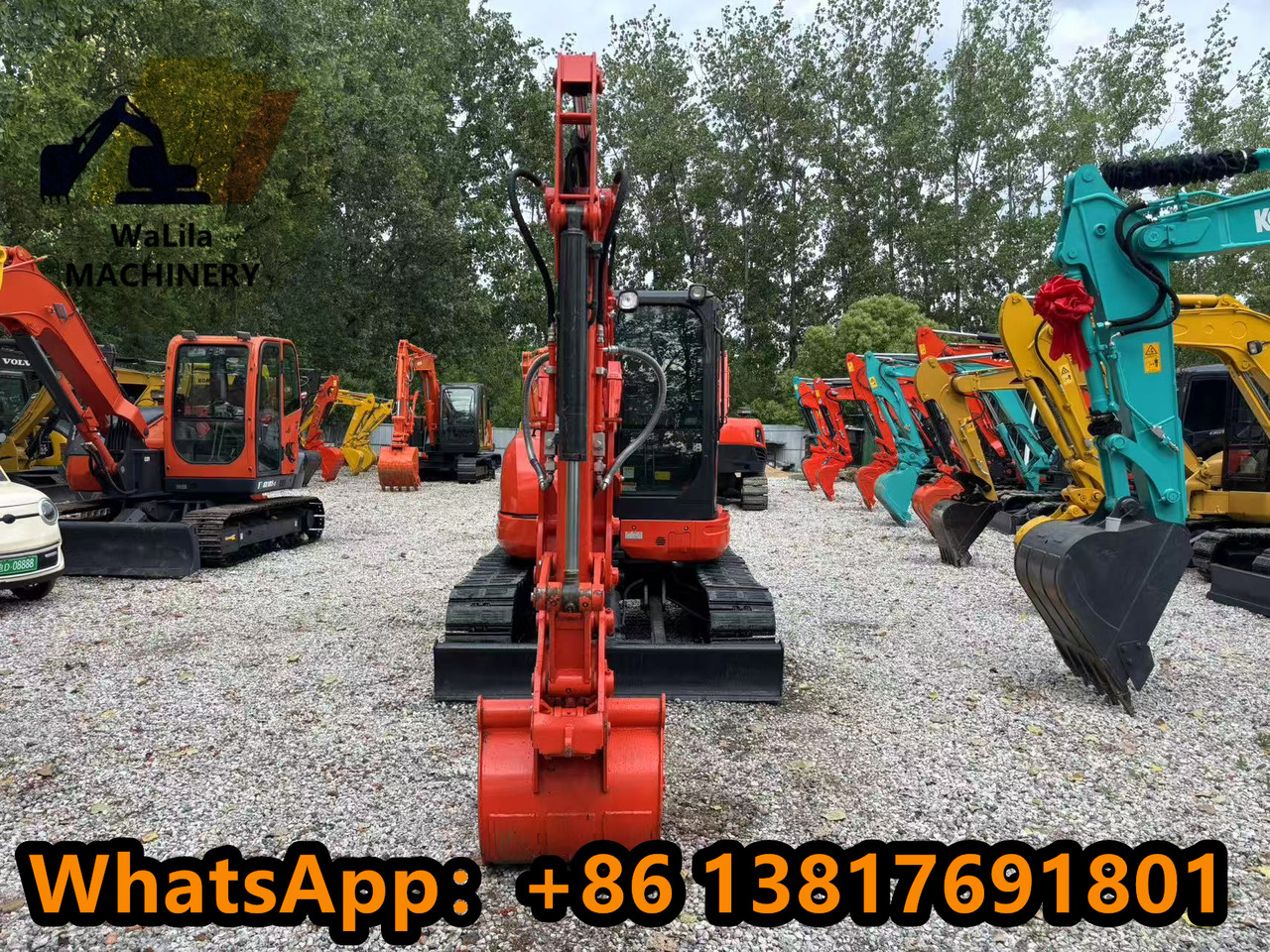 KUBOTA U55 - Minikotró: 4 kép. KUBOTA U55 - Minikotró: 4 kép.