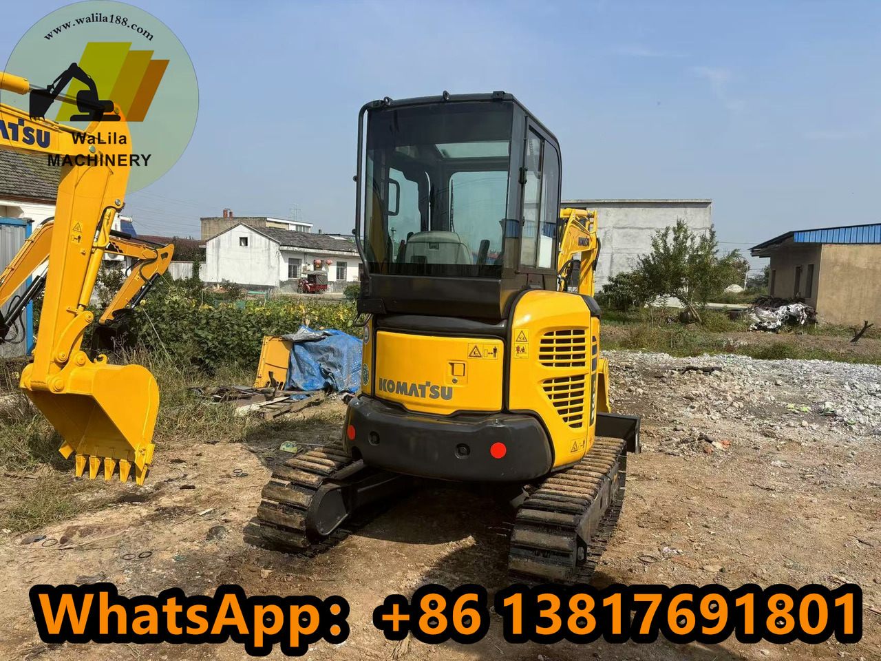 Minikotró Komatsu PC 35 MR-3 Komatsu Pc30-35-40-50-55 （good）: 8 kép.
