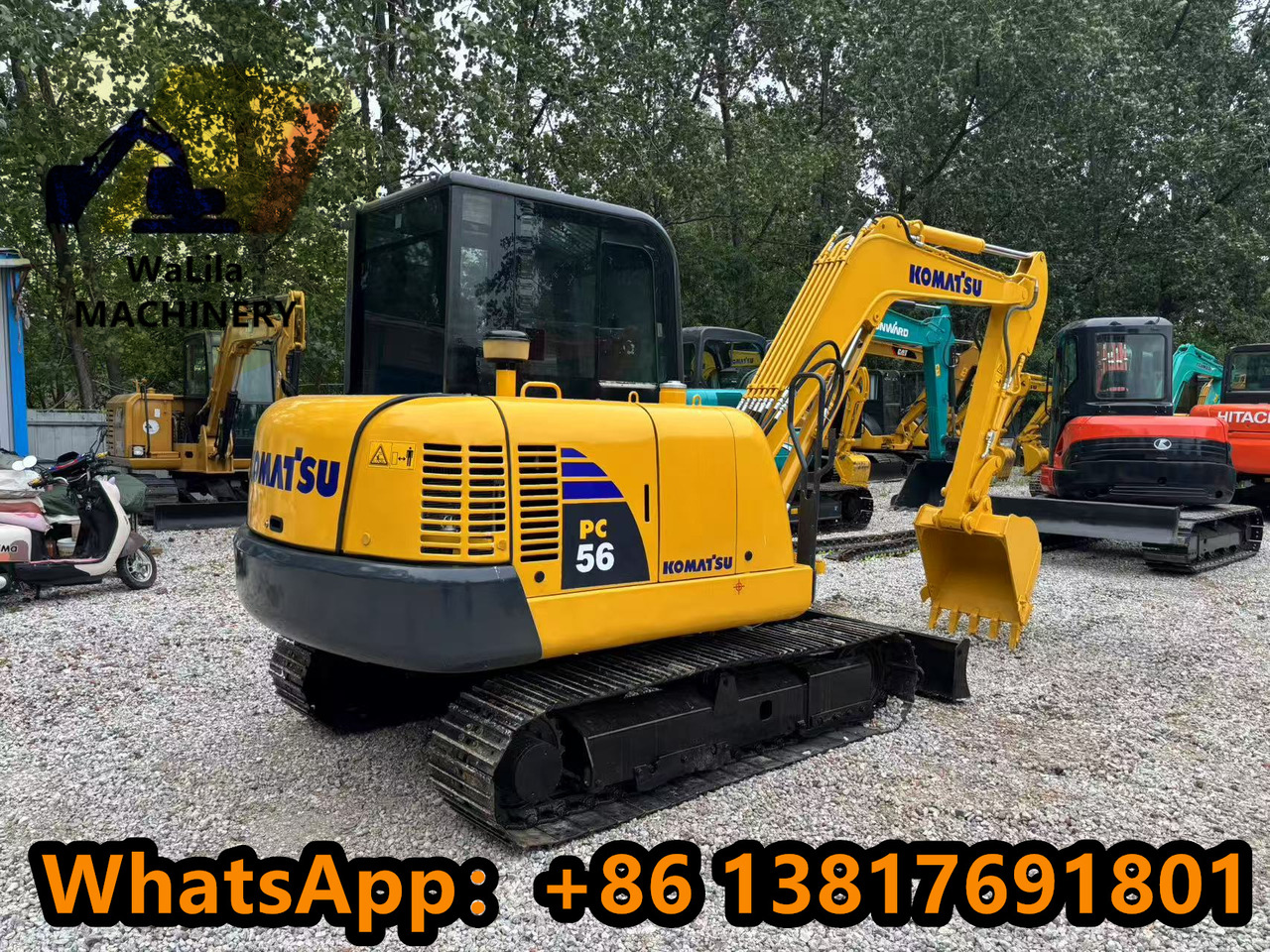 Komatsu PC 56-7 PC56-7 - Minikotró: 5 kép. Komatsu PC 56-7 PC56-7 - Minikotró: 5 kép.