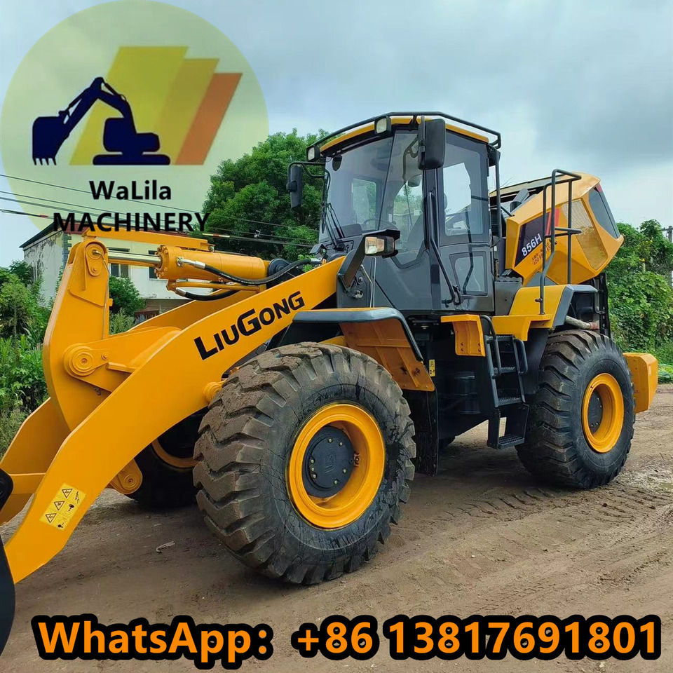 LIUGONG CIG856H - Gumikerekes homlokrakodó: 5 kép. LIUGONG CIG856H - Gumikerekes homlokrakodó: 5 kép.