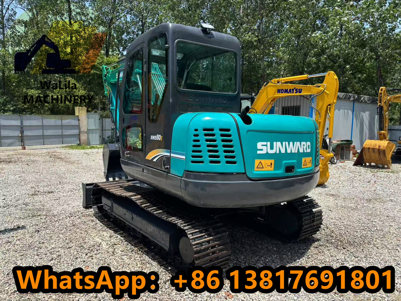 SUNWARD SWE 80 - Minikotró: 5 kép. SUNWARD SWE 80 - Minikotró: 5 kép.