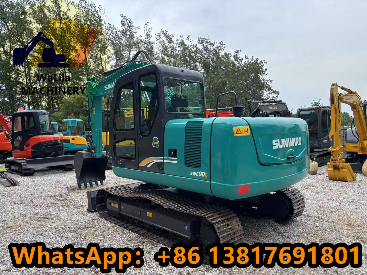 SUNWARD SWE 90 - Minikotró: 3 kép. SUNWARD SWE 90 - Minikotró: 3 kép.