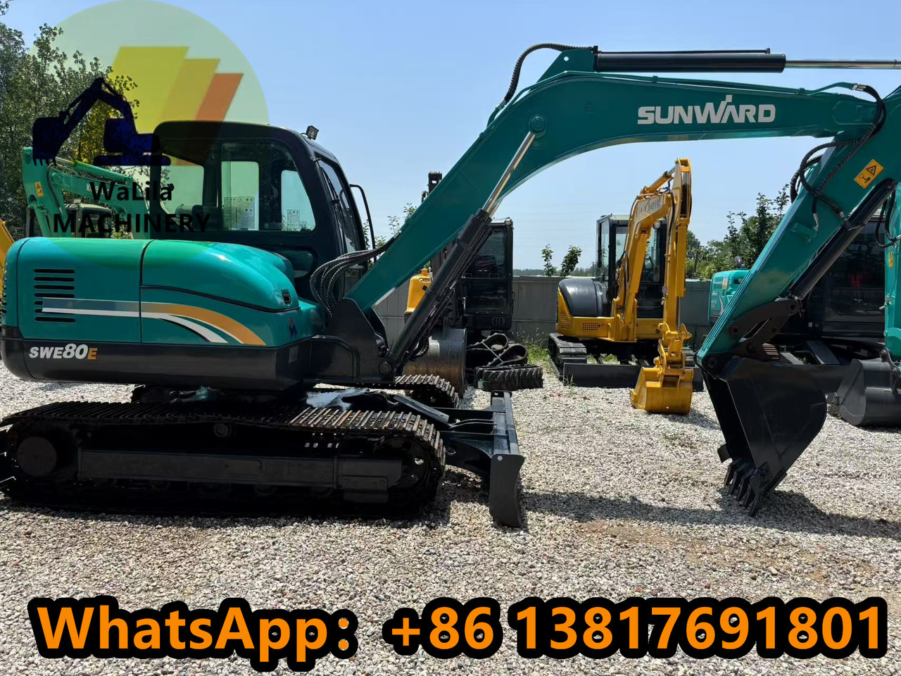 SUNWARD SWE80 - Minikotró: 5 kép. SUNWARD SWE80 - Minikotró: 5 kép.