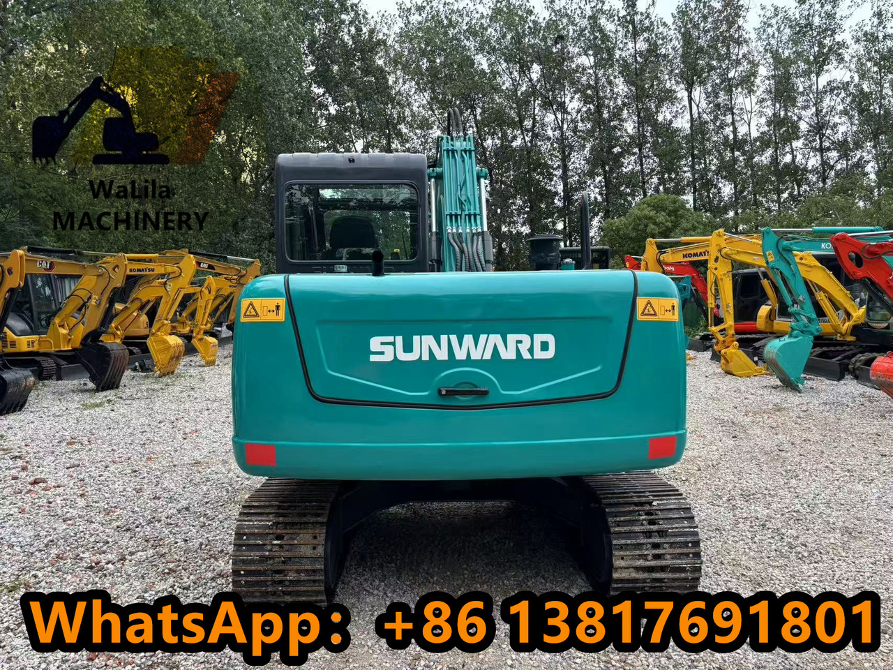 SUNWARD swe90 - Minikotró: 5 kép. SUNWARD swe90 - Minikotró: 5 kép.