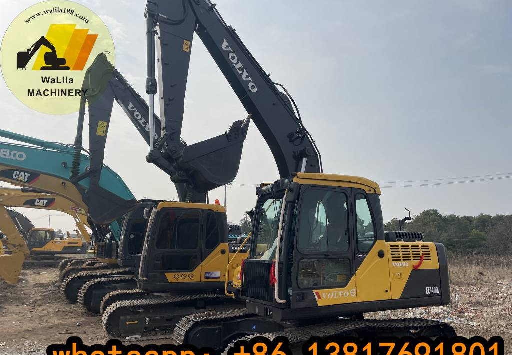 Volvo EC 140 B Ec140 EC210 - Lánctalpas kotró: 1 kép. Volvo EC 140 B Ec140 EC210 - Lánctalpas kotró: 1 kép.