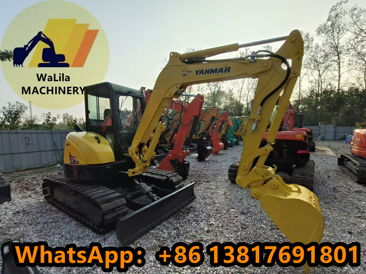 YANMAR VIO45 - Minikotró: 3 kép. YANMAR VIO45 - Minikotró: 3 kép.