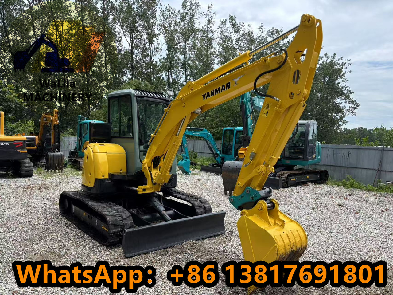 Yanmar Vio 55 Vio55 - Minikotró: 3 kép. Yanmar Vio 55 Vio55 - Minikotró: 3 kép.