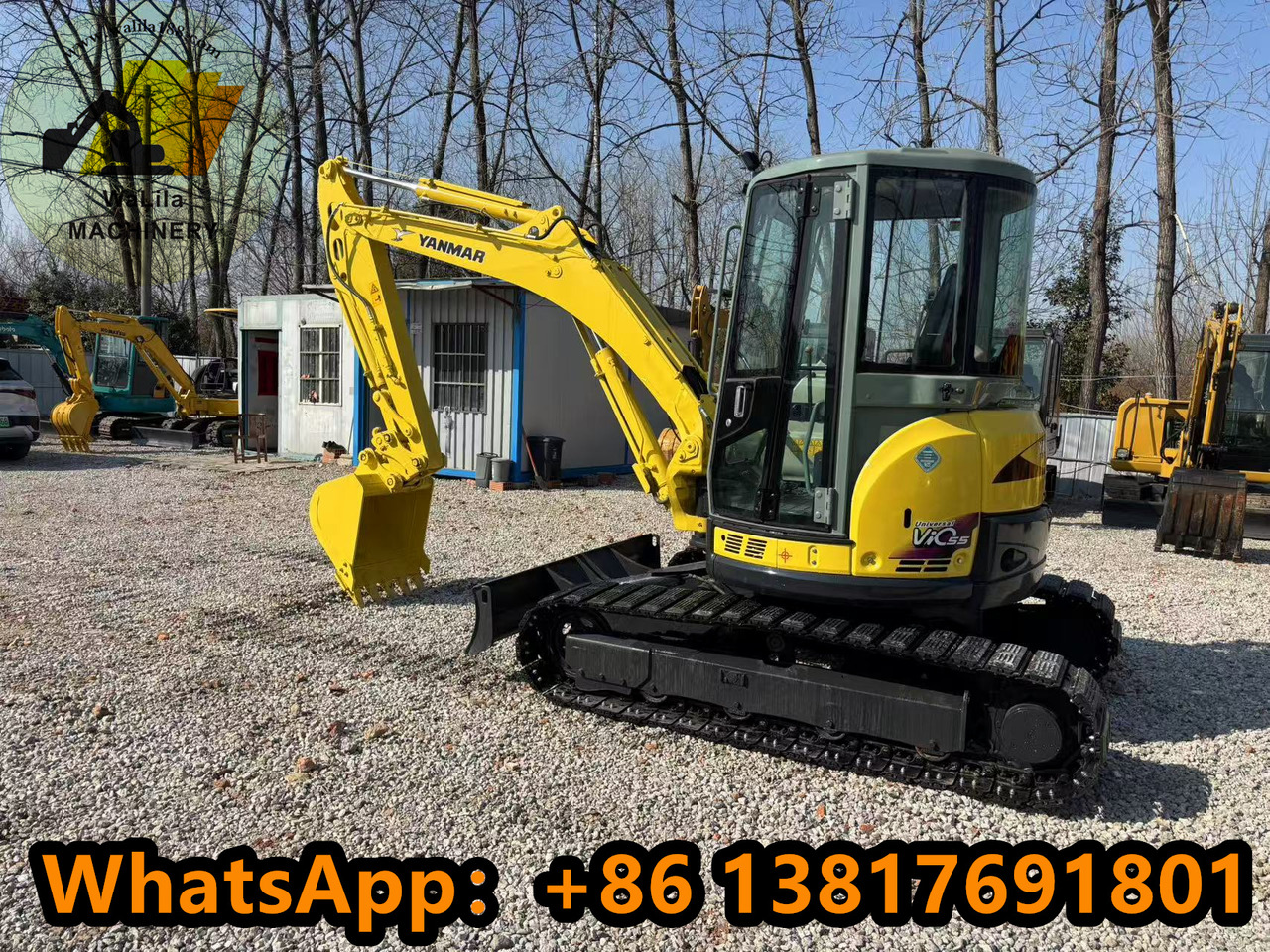 Yanmar Vio 55 Vio55 - Minikotró: 1 kép. Yanmar Vio 55 Vio55 - Minikotró: 1 kép.