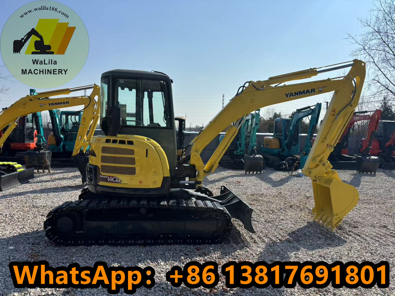 Yanmar Vio 55 Vio55 - Minikotró: 3 kép. Yanmar Vio 55 Vio55 - Minikotró: 3 kép.