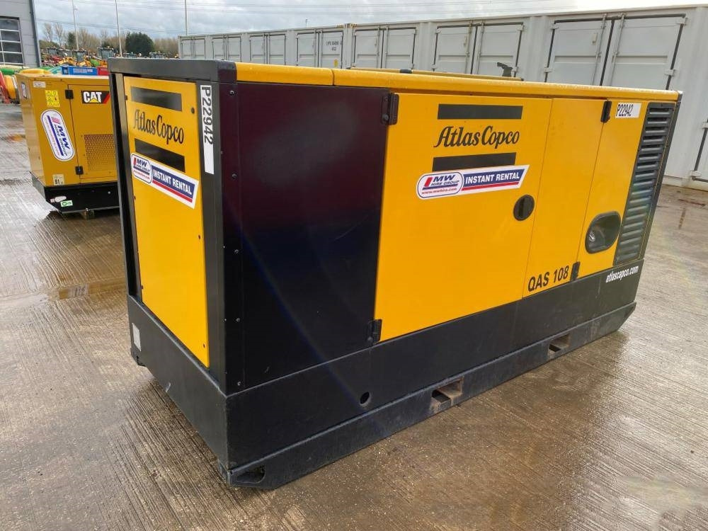 Atlas Copco QAS 108 - Áramfejlesztő: 3 kép. Atlas Copco QAS 108 - Áramfejlesztő: 3 kép.