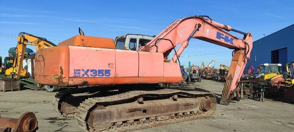 Fiat-Kobelco EX355  - Lánctalpas kotró: 4 kép. Fiat-Kobelco EX355  - Lánctalpas kotró: 4 kép.