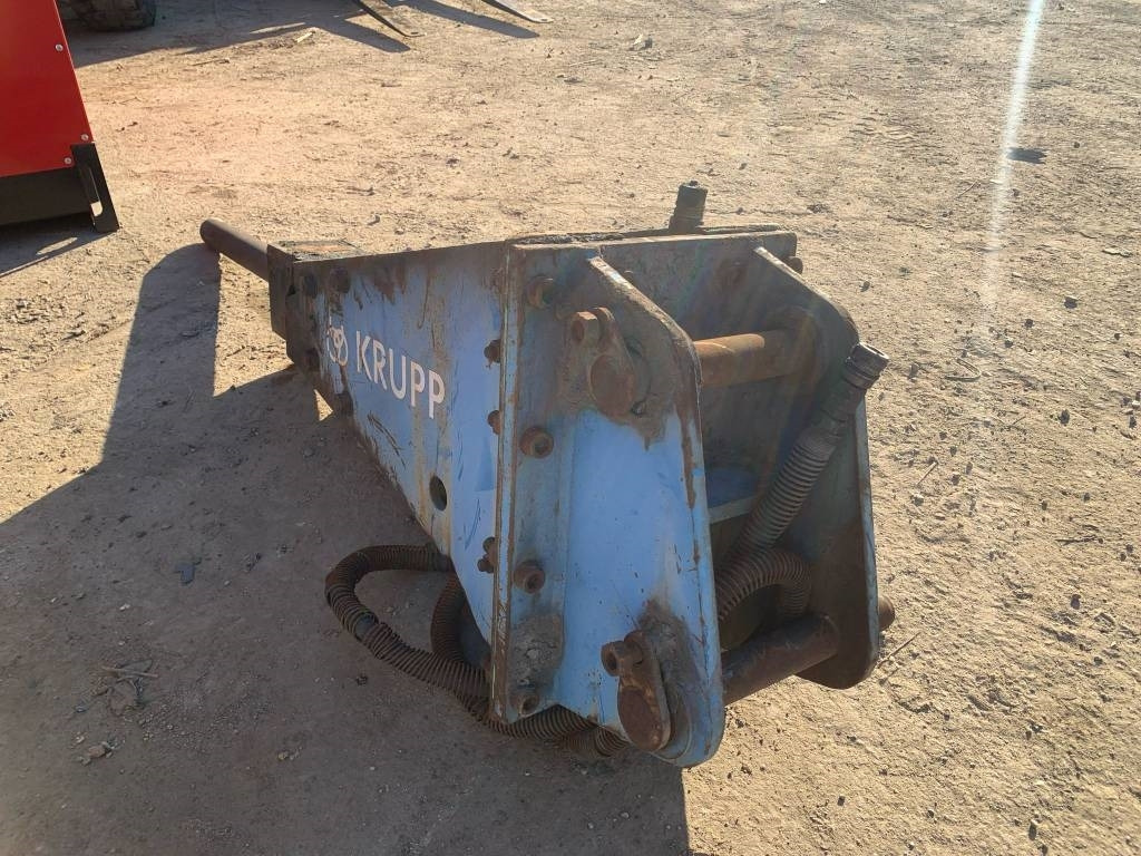 Krupp HM 300 - Hidraulikus törőfej - Építőipari gépek: 3 kép. Krupp HM 300 - Hidraulikus törőfej - Építőipari gépek: 3 kép.