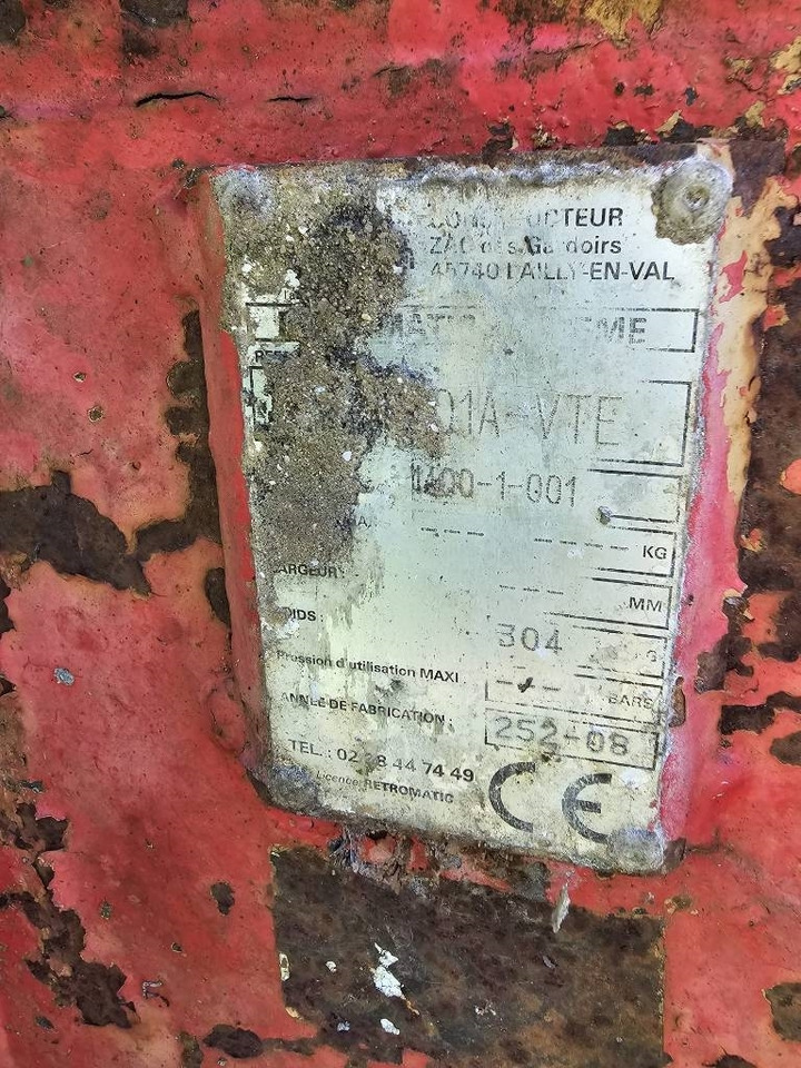 Cölöpverő Movax SP60F PILE DRIVER: 8 kép.
