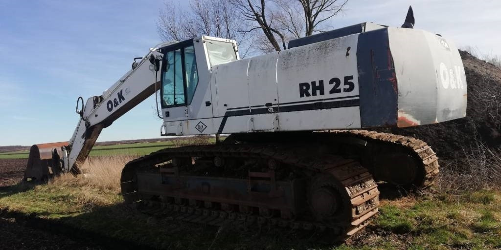O&K RH25 - Lánctalpas kotró: 1 kép. O&K RH25 - Lánctalpas kotró: 1 kép.
