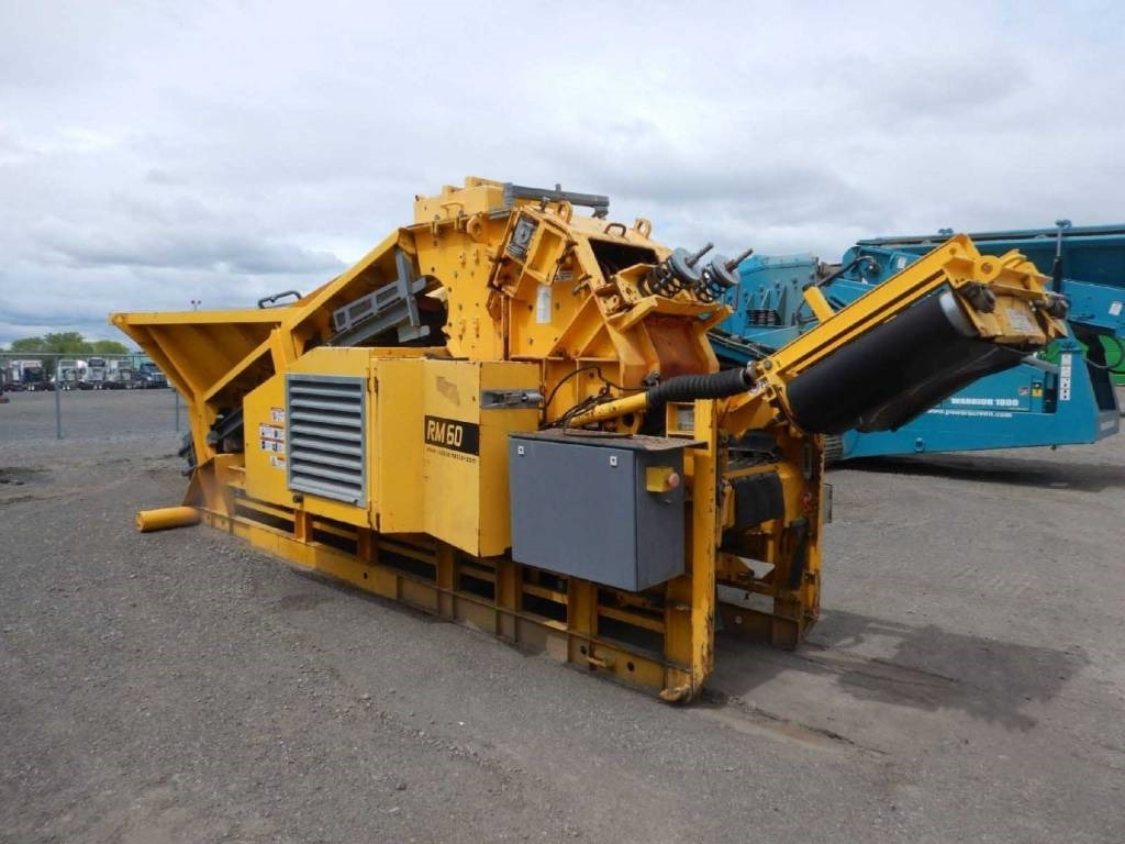 Rubble Master RM 60 - Röpítő törő: 1 kép. Rubble Master RM 60 - Röpítő törő: 1 kép.