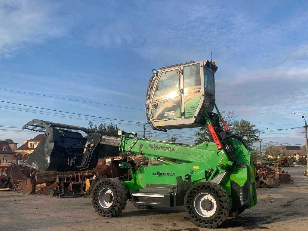 Sennebogen 355 E - Teleszkópos rakodó: 3 kép. Sennebogen 355 E - Teleszkópos rakodó: 3 kép.