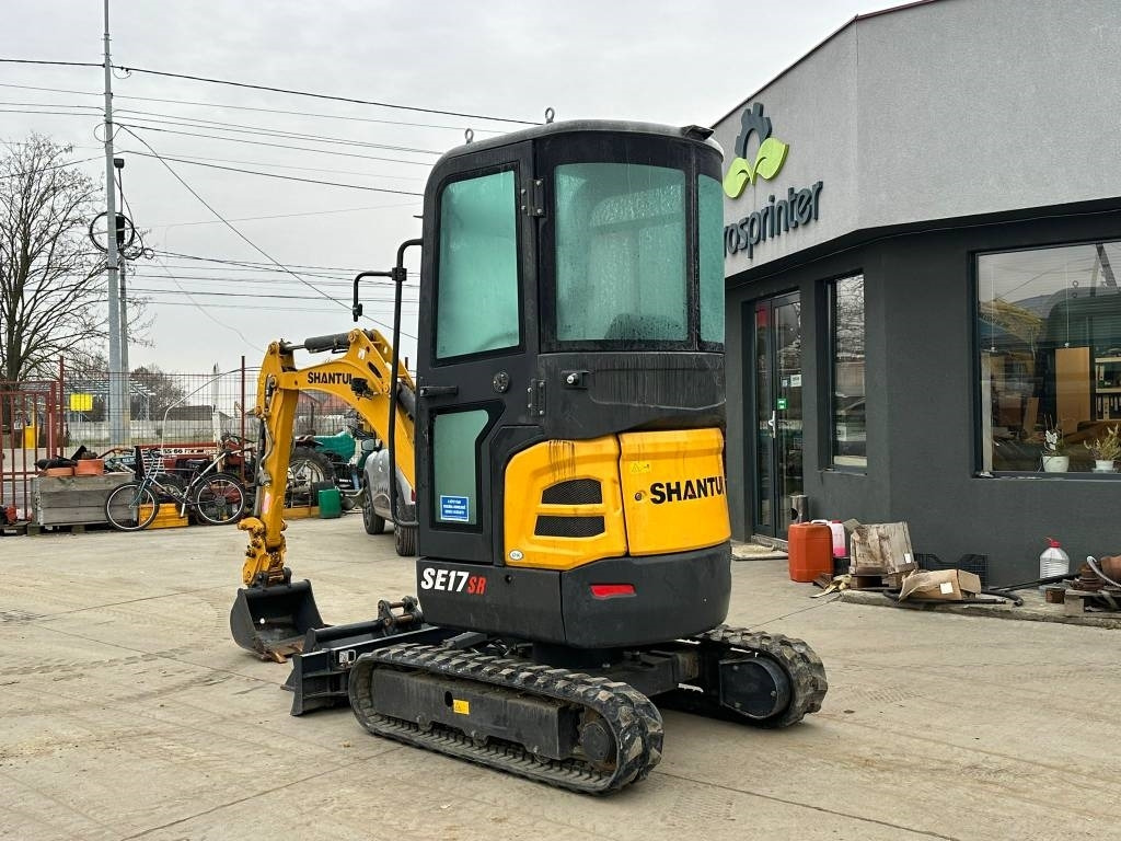 Shantui SE17SR  - Minikotró: 3 kép. Shantui SE17SR  - Minikotró: 3 kép.
