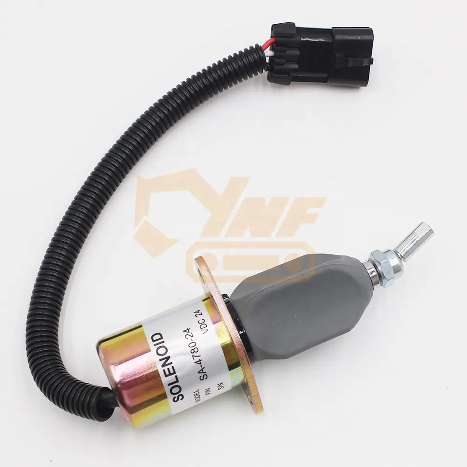 Engine Fuel Stop Solenoid 99453479 for New Holland EX215 excavator parts 24V flameout shut off solenoid valve - Elektromos rendszer: 3 kép. Engine Fuel Stop Solenoid 99453479 for New Holland EX215 excavator parts 24V flameout shut off solenoid valve - Elektromos rendszer: 3 kép.