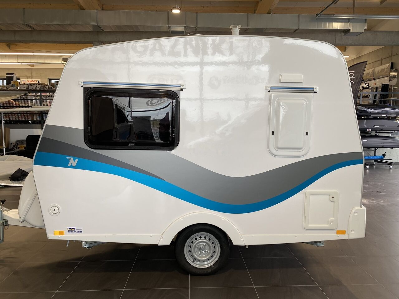 Új Lakókocsi Niewiadów NT-SPRINT sandwich caravan kemping: 7 kép.
